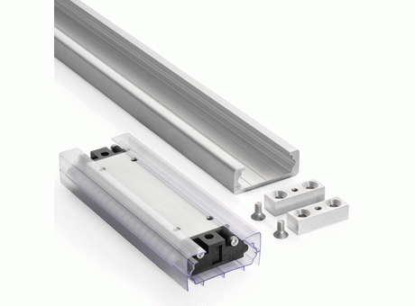 116RC - Heavy-Duty Linear Motion Track System for up to 1,300lbs., accessories and more