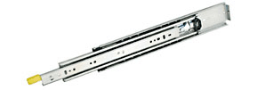 9308E – Full extension, lock-in and lock-out feature with front lever, loads up to 600 lbs.[272 kg.] per pair, non-disconnect, optional platform mounting bracket kits available.Load rating varies based on application. See technical sheet for details
