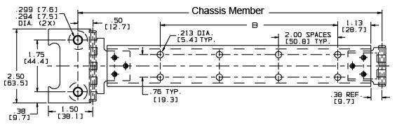 Dimensional drawing 2