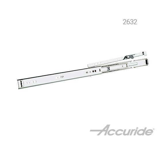 2632 - Light-Duty Low-Profile Slide with Rail-Mounting