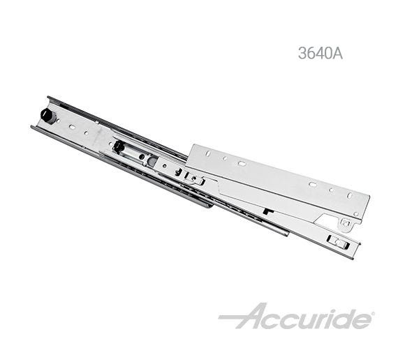 3640A -Heavy-Duty Over-Travel Slide with Adapter Rail Mount Disconnect
