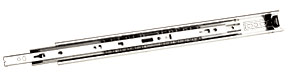 3732 – Full extension, loads up to 100 lbs. (45 kg) per pair, latch disconnect, hold-in detent.