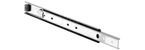 SS2028 – 3/4 extension, stainless steel/corrosion resistant, loads up to 100 lbs. (45 kg.) per pair, hold-in detent, non-disconnect.
