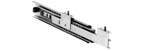 SS5322 – Over travel, stainless steel/corrosion resistant, loads up to 265 lbs. (120 kg) per pair, hold-in detent, bracket mount/disconnect (brackets included).