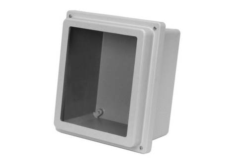 AM-R Series JIC Size Junction Boxes: Lift-Off Screw Cover With Window
