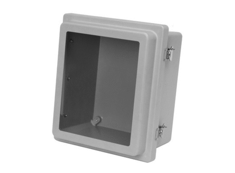 AM-R Series JIC Size Junction Boxes: Twist Latch Hinged Cover With Window