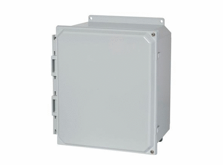 AMP Series – Polyline® JIC Size Junction Boxes: Hinged Screw Cover - Solid/Opaque