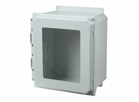 AMU Ultraline® Series Enclosures: Hinged Screw Cover With Window