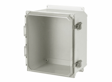AMU Ultraline® Series Enclosures: Twist Latch Cover - Clear Polycarbonate