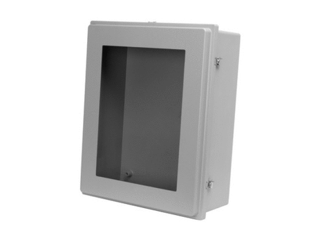 Control Enlcosures: Twist Latch Hinged Cover With Window