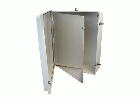 Hinged Front Panels 24x20 through 40x32 - For Use With Fiberglass Enclosures