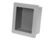 Hinged Screw Cover w/Window