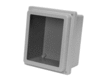 Hinged Screw Cover w/Window