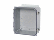 Metal Snap Latch Hinged Covers - Clear Polycarbonate