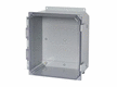 Nonmetal Snap Latch Hinged Covers - Clear Polycarbonate