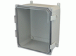 Nonmetal Snap Latch Hinged Cover  - Clear Polycarbonate