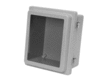 Twist Latch Hinged Cover w/Window