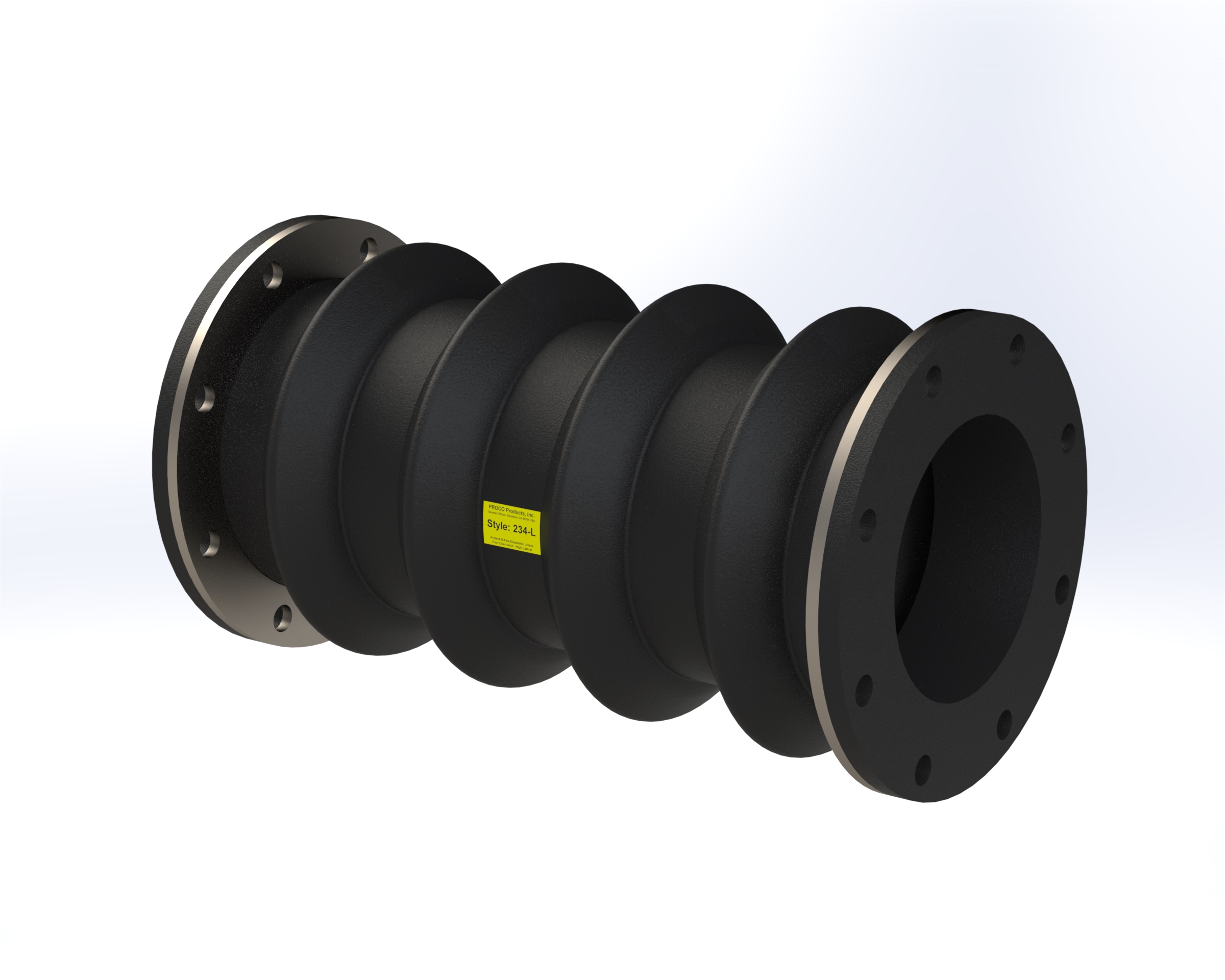 Style 234-L: Lateral Designed Quadruple Arch Expansion Joint