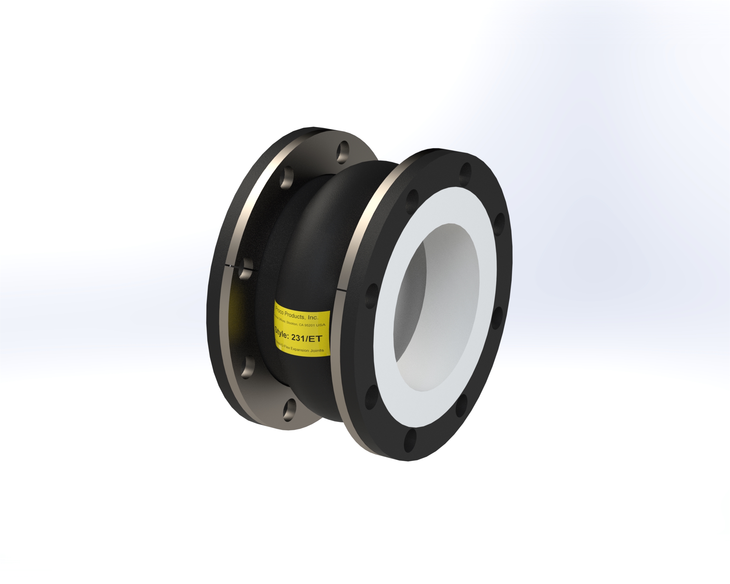 Style 231/ET PTFE Lined Rubber Expansion Joint