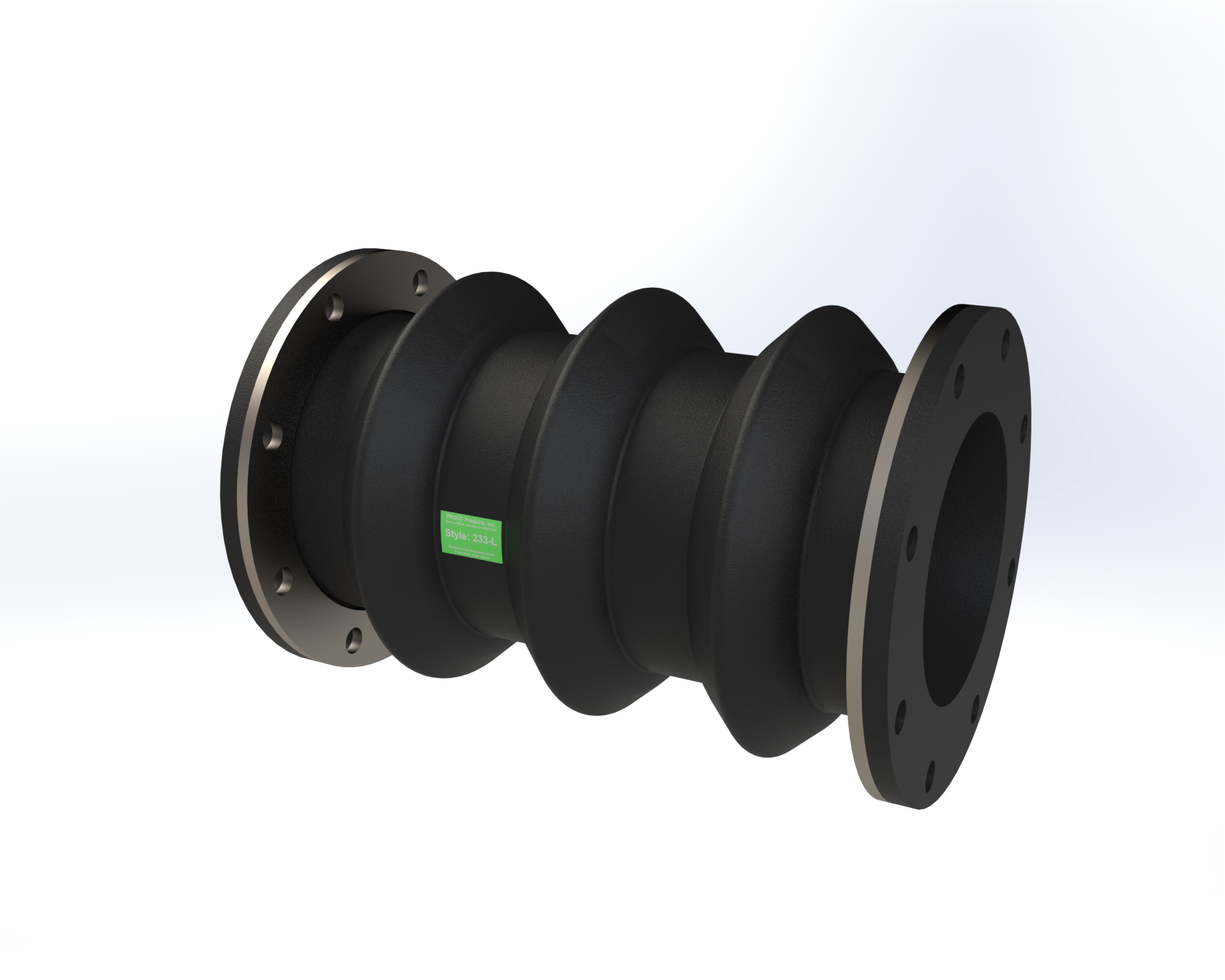 Style 233-L: Lateral Designed Triple Arch Expansion Joint