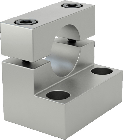 Narrow Mount Shaft Supports