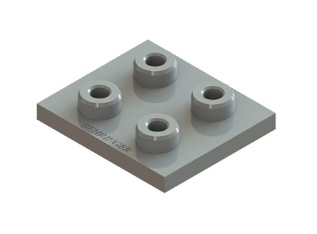 Heavy Series Double Weld Plate DWP