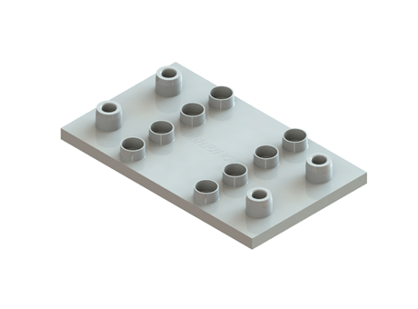 Heavy 4 Series Double Weld Plate DWP