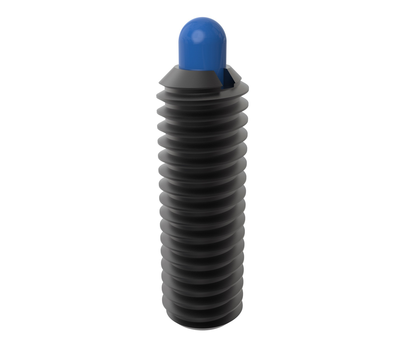Delrin Tip - Steel Spring Plungers (Inch)