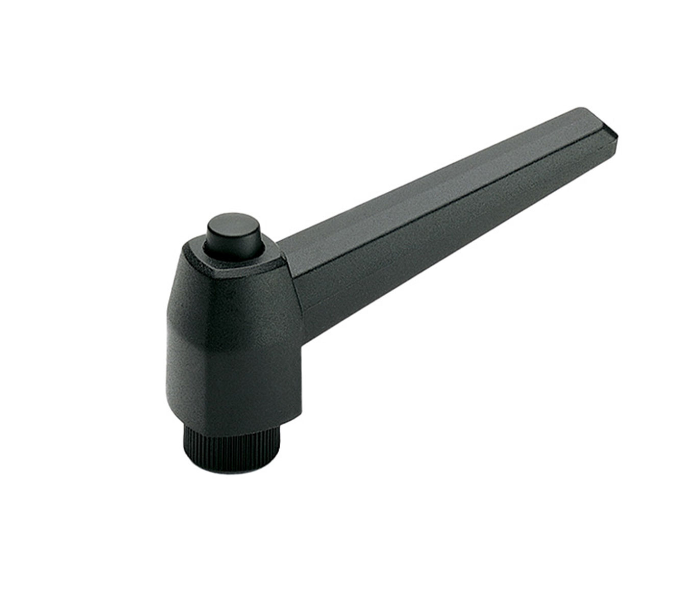 Plastic Button Head Adjustable Handles with Steel Stud by ELESA®
