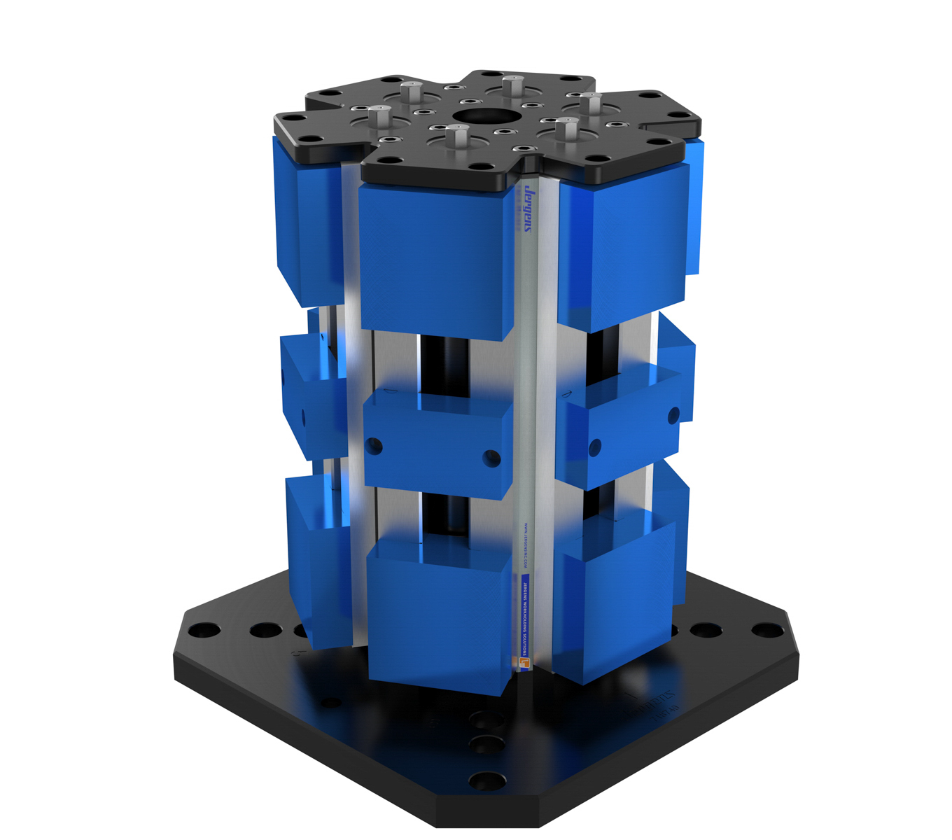 12 Station Production Vise Columns (Inch)