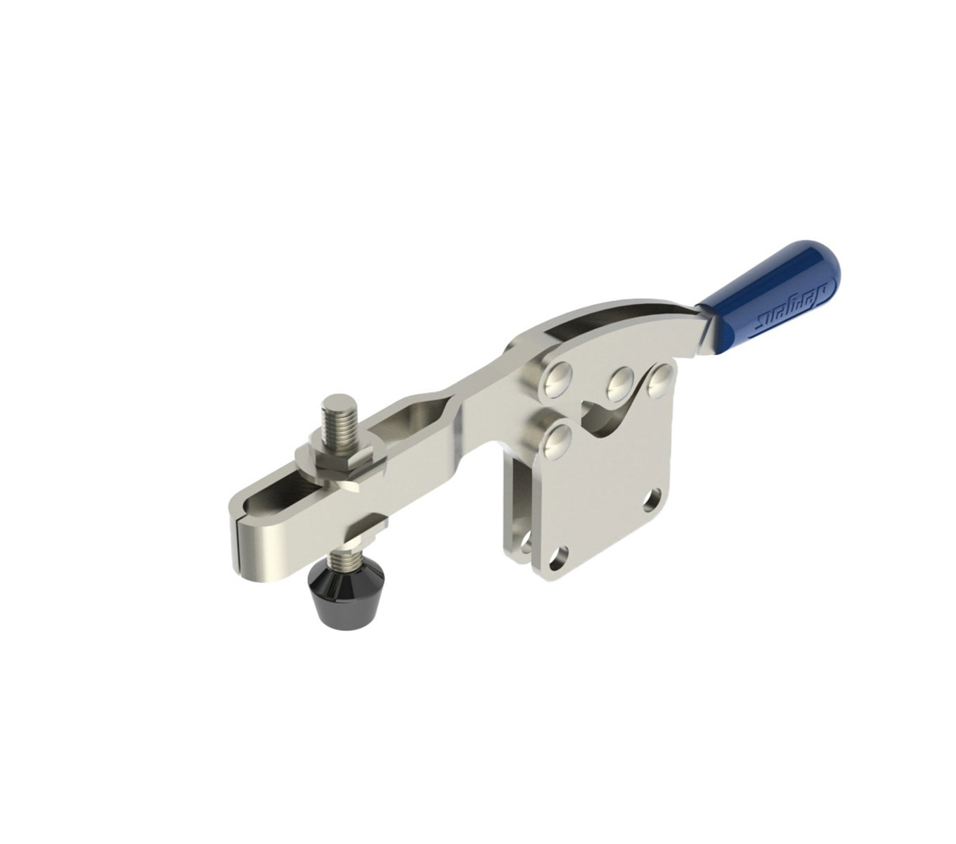 760 LB CAP Horizontal Toggle Clamp with Straight Base & Adjustable U-Bar