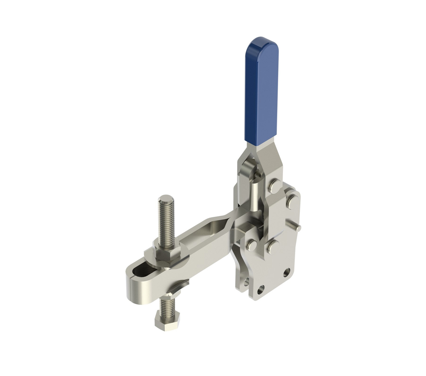 990 LB CAP Vertical Toggle Clamp with Straight Base & Adjustable U-Bar