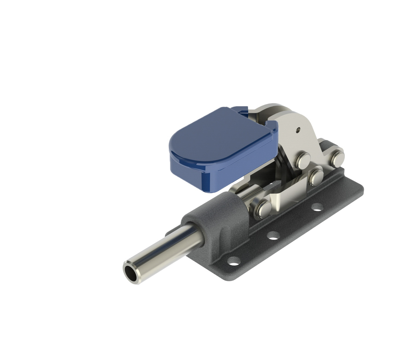 2,500 LB CAP Straight Line Action Toggle Clamps with Additional Locking Mechanism