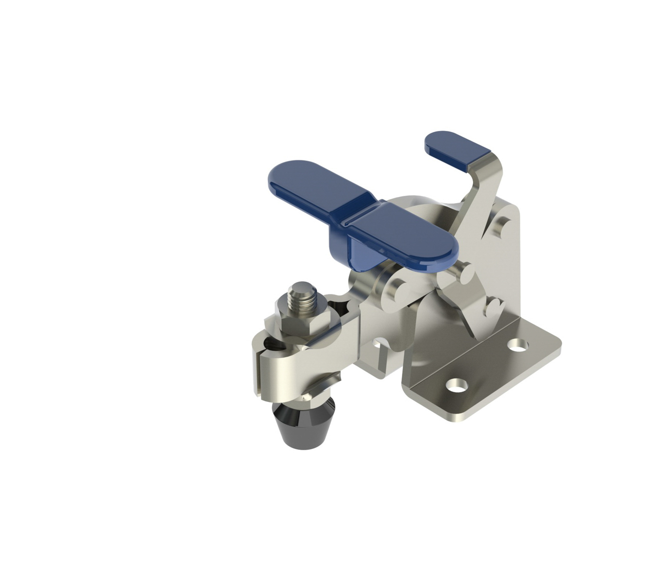 760 LB CAP T-Handle Horizontal Toggle Clamps with Additional Locking Mechanism