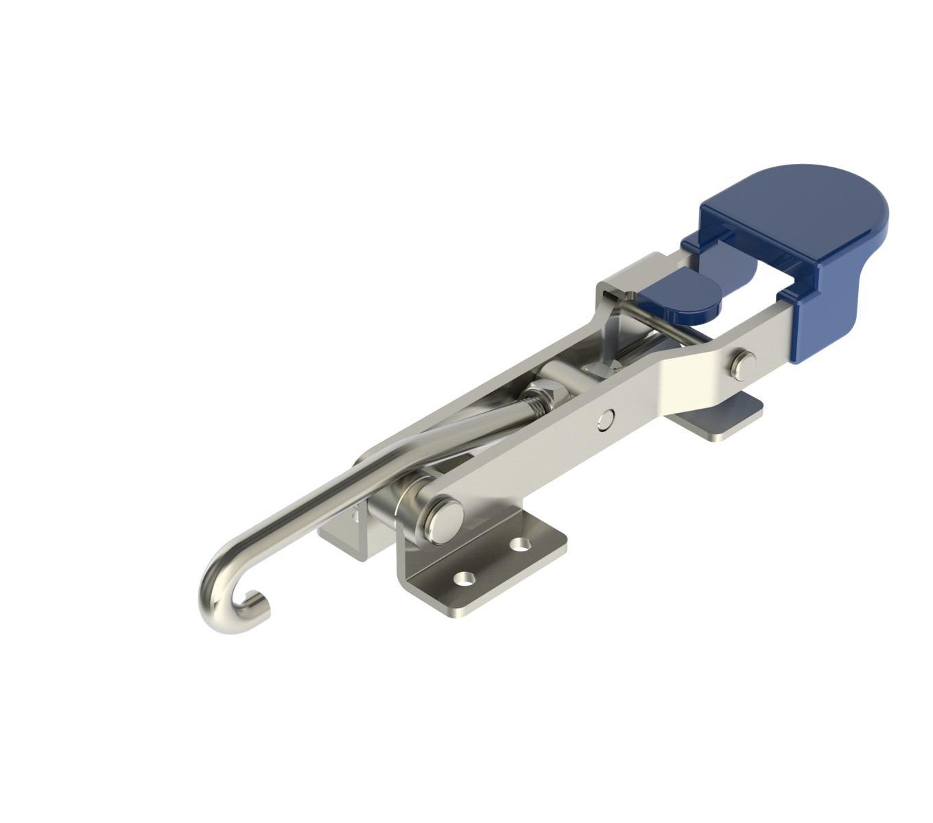 450 LB CAP Pull Action Latch Toggle Clamps with Additional Locking Mechanism & J Hook