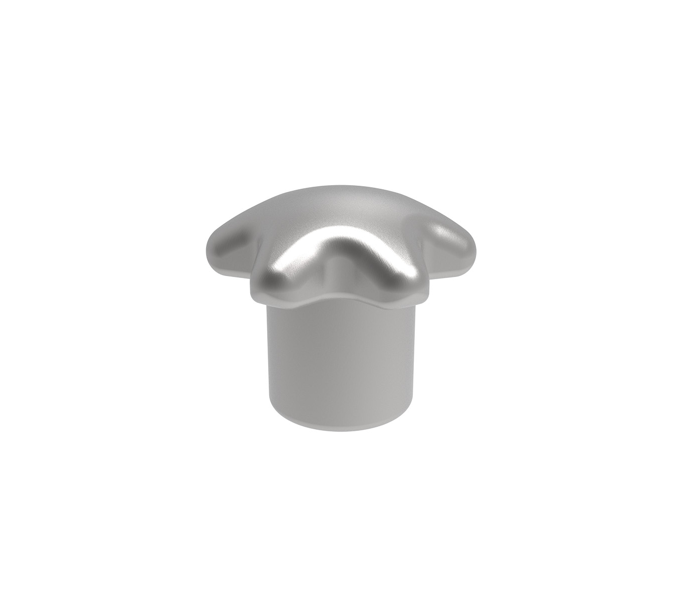 Aluminum Palmgrip Knobs (Inch)