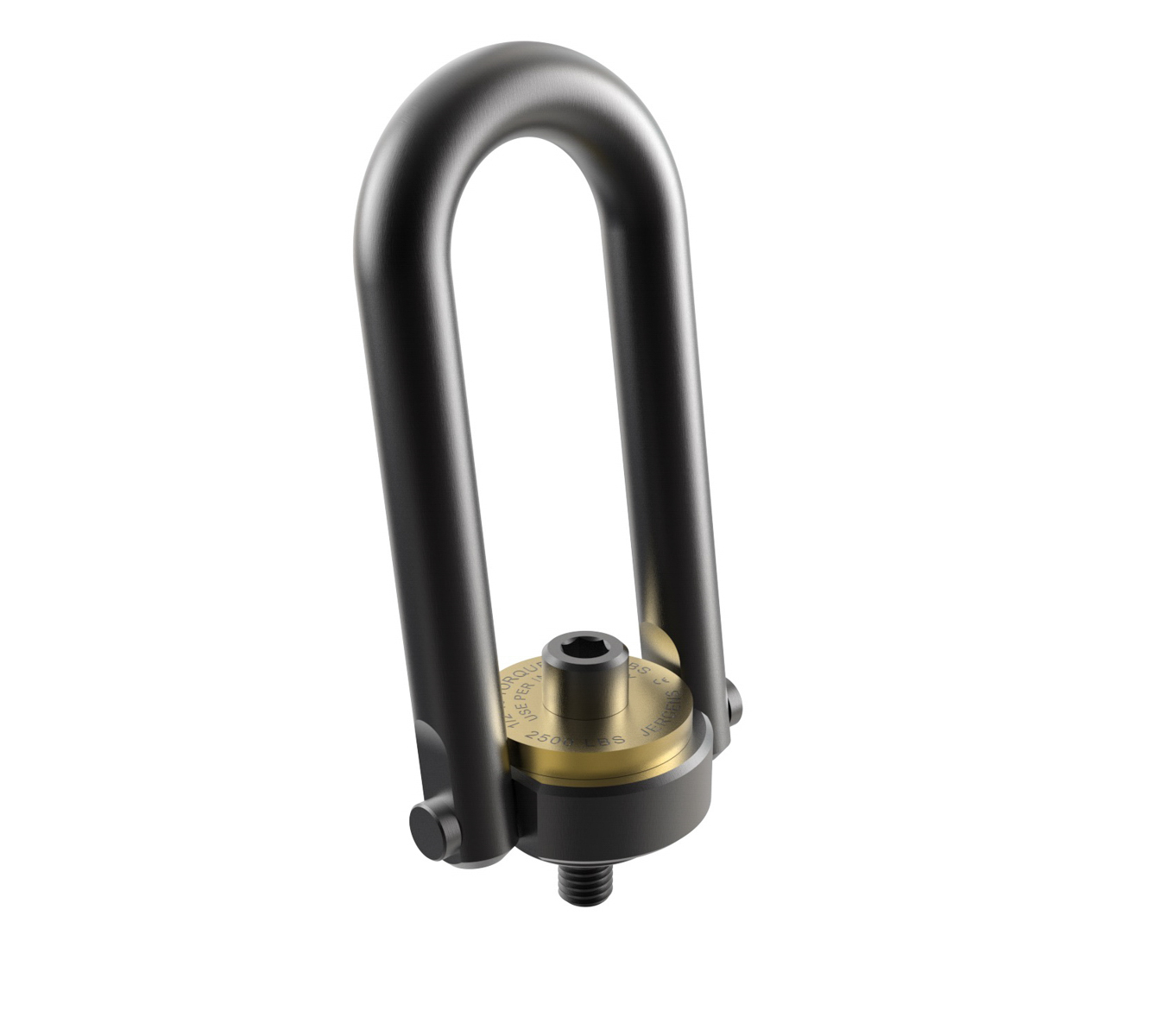 Envirolox™ Center-Pull Hoist Rings with Long U-Bar (Inch)