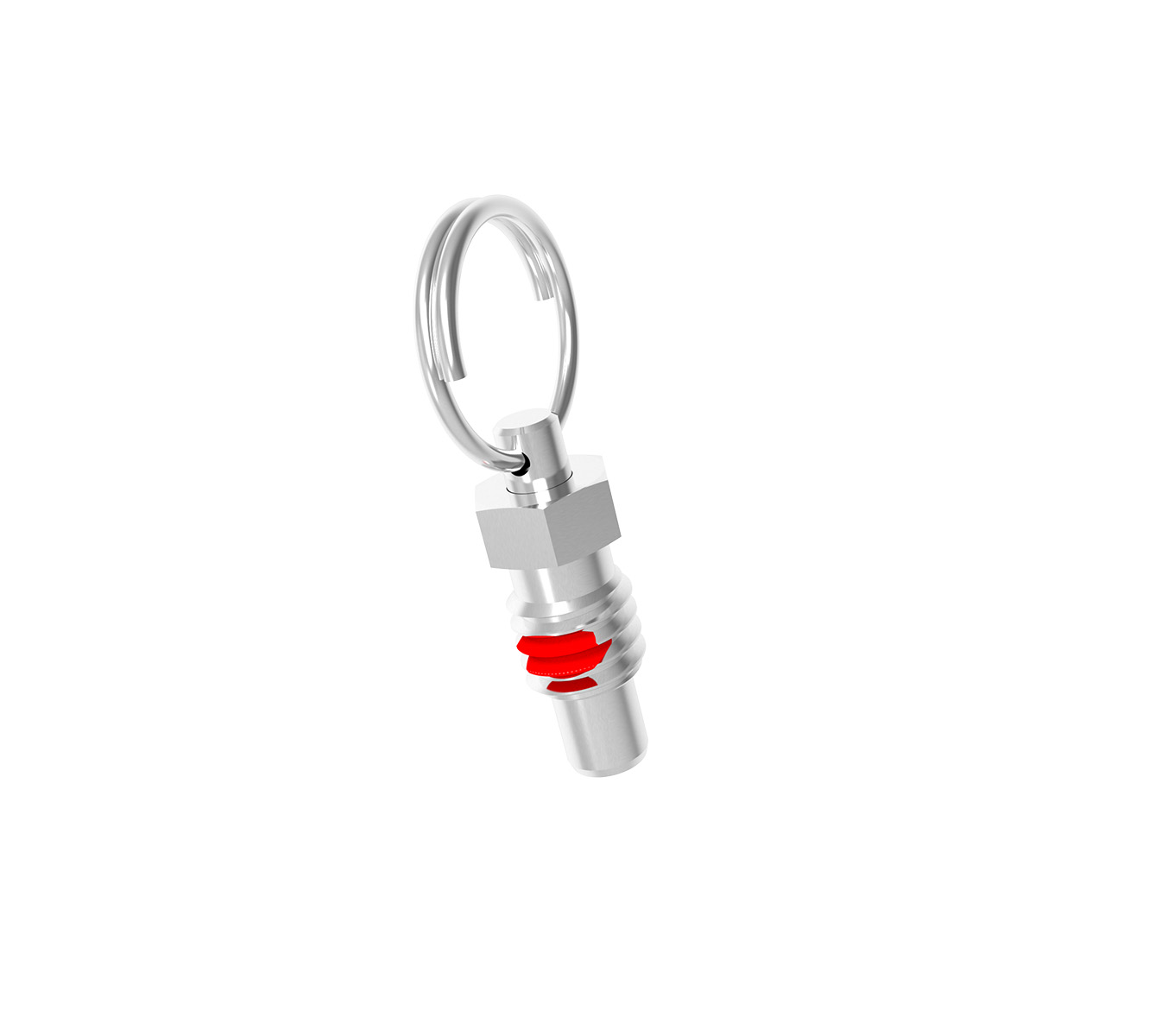 Short Pull Ring Retractable Plungers