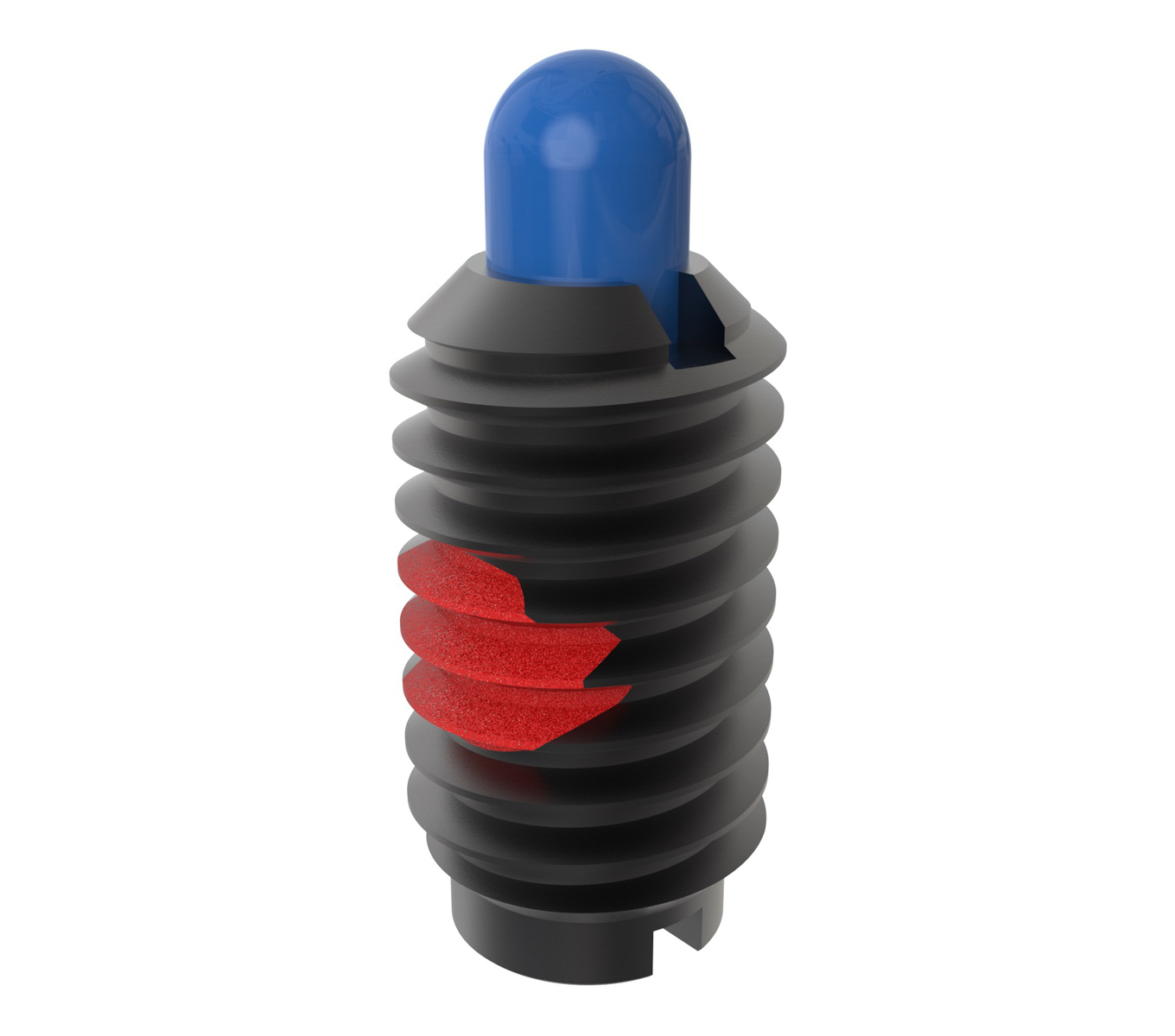 Delrin Tip Shortie Spring Plungers (Inch)