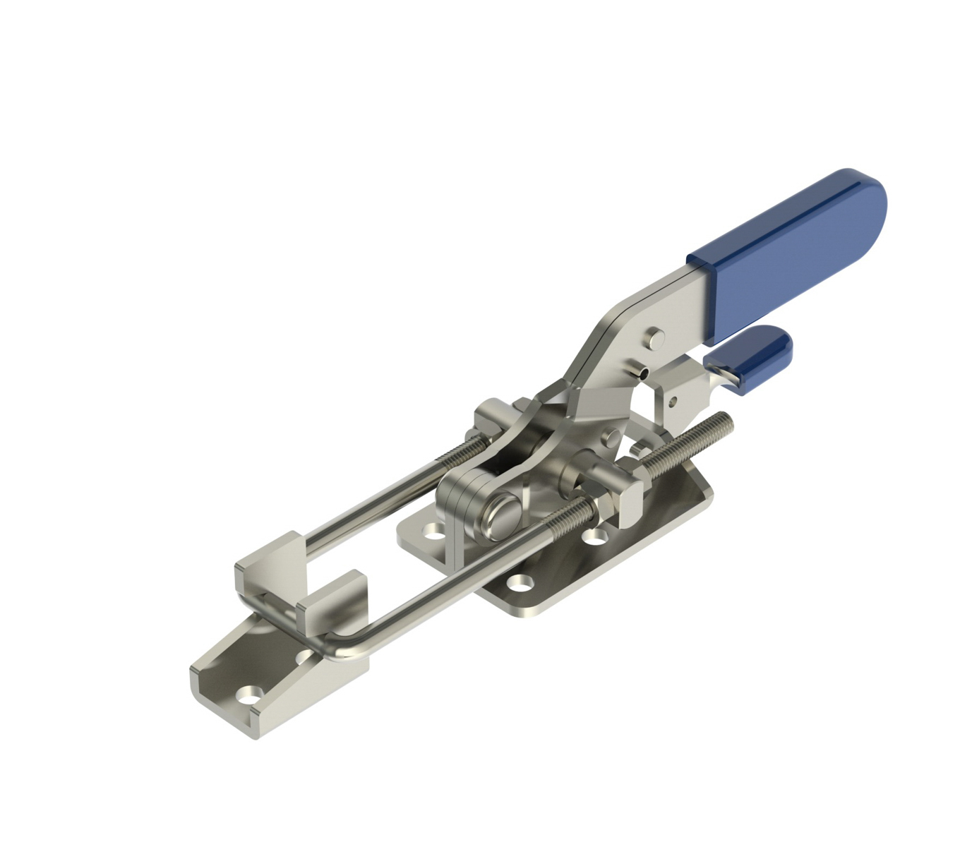 Pull Action Latch Toggle Clamps with Additional Locking Mechanism