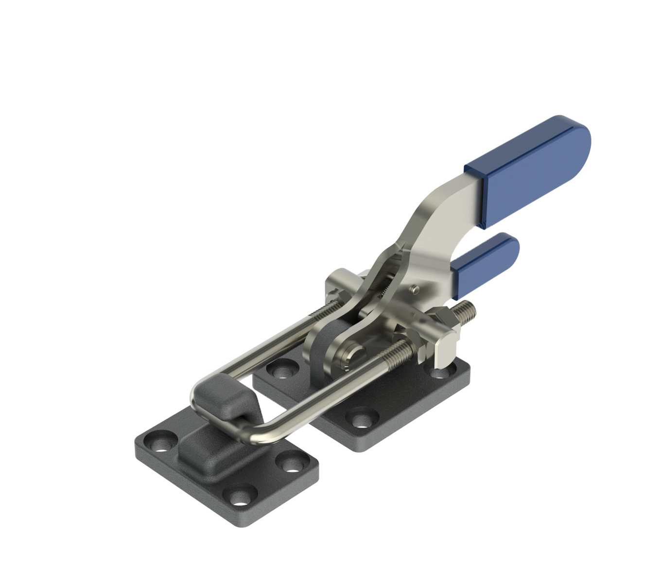 4,000 LB CAP Pull Action Latch Toggle Clamps with Additional Locking Mechanism
