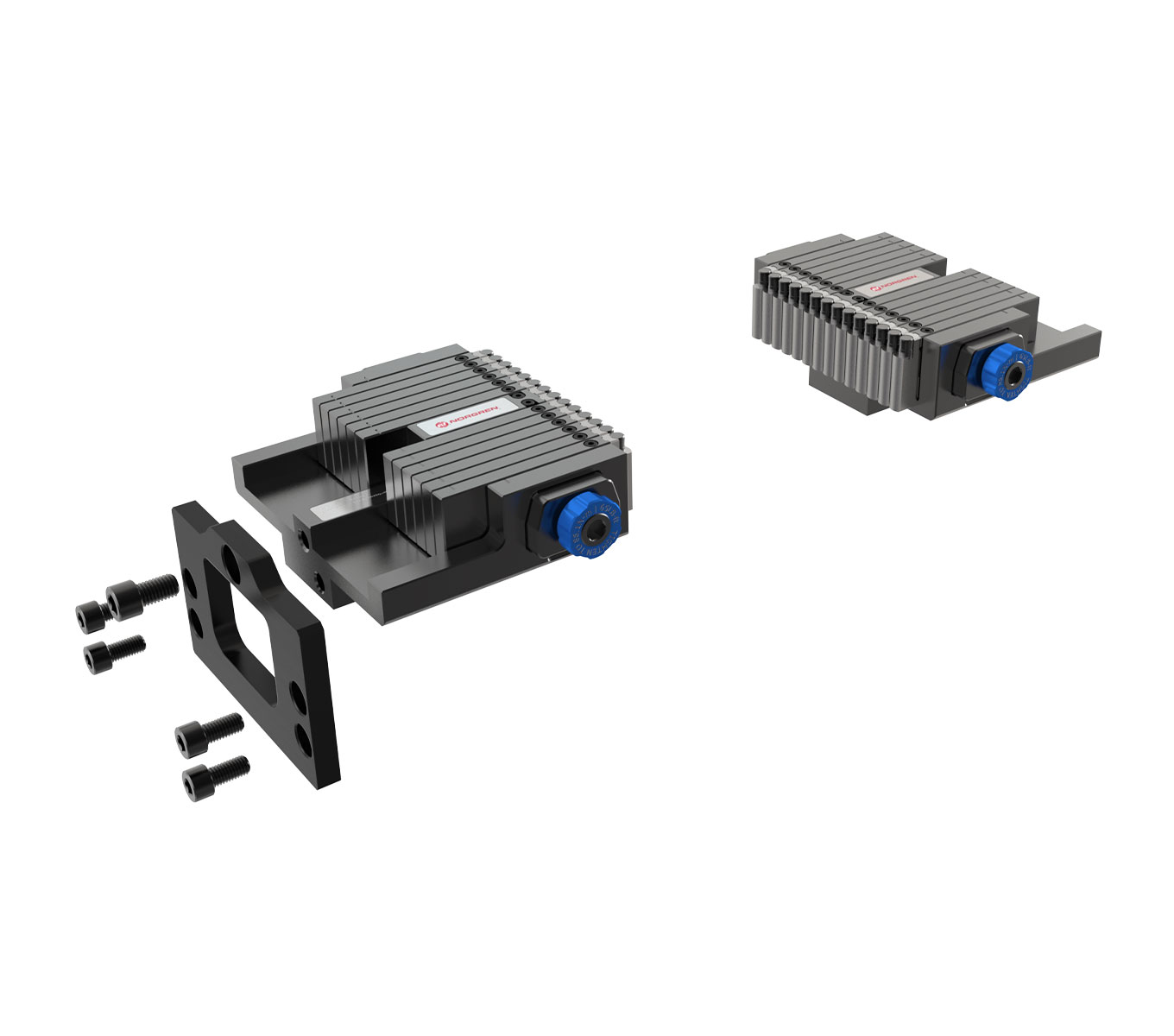 Adaptix™ Jaws for Jergens 6 In Production Vise